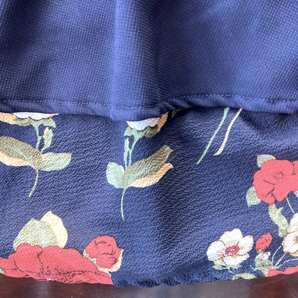 Every Body Every Wear Fit n Flare Layered Asymmetrical Skirt Sleeveless Dress 2X - Picture 6 of 7